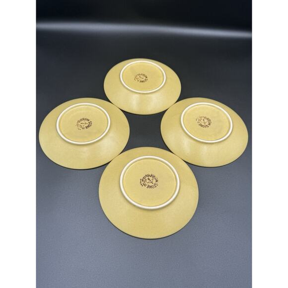 Vintage Arrow Stone Japan Cups & Saucers Set of 4– Mid Century Japanese - Picture 6 of 10